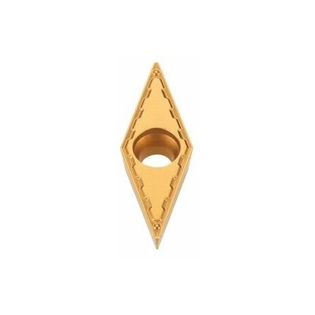 Holex Carbide Turning Insert, Diamond, VCMT331 / VCMT160404, for Stainless Steel 261474 HBT130
